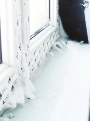 Промерзание окон